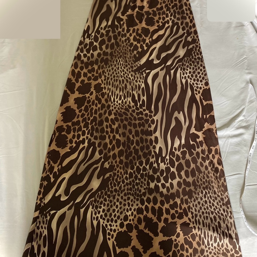 Leopard Print Maxi Skirt